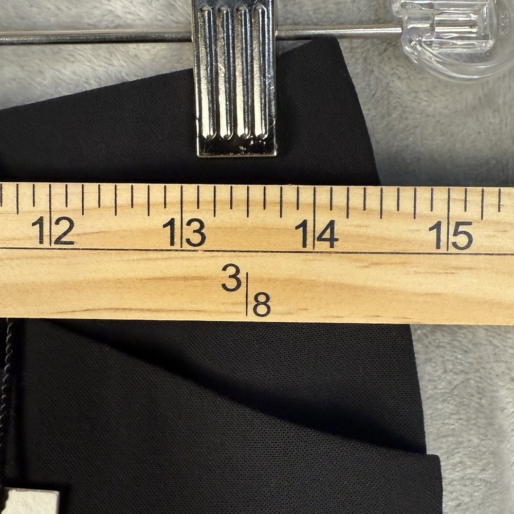 EXPRESS EDITOR Barely Boot Low Rise Black Pants W… - image 3